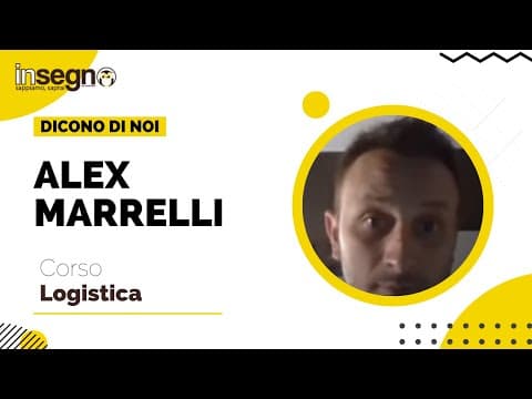 Testimonianza Corso Logistica